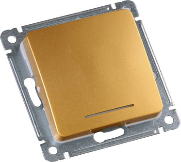 Фотография товара 'Hegel ВС10-462-07 Переключатель скрытой установки, одноклавишный'