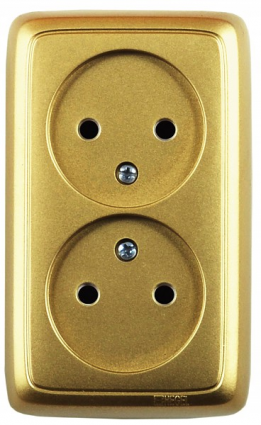 Фотография товара 'Hegel РА16-144-07 Розетка открытой установки, двухместная'