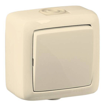 Фотография товара 'Hegel ВА10-211-01 Выключатель открытой установки, одноклавишный'