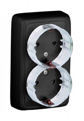 Фотография товара 'Hegel РА16-183-08 Розетка открытой установки, двухместная'