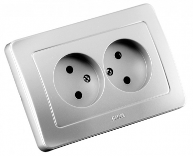 Фотография товара 'Hegel РС16-341-06 Розетка скрытой установки, двухместная'