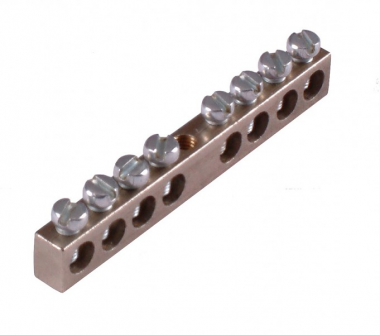 Фотография товара 'Hegel Шина _PE_ 63.08 Шина "РЕ" на 8 присоединений 63А'