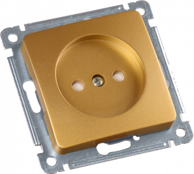 Фотография товара 'Hegel РС16-402-07 Розетка скрытой установки, одноместная, со шторкой'