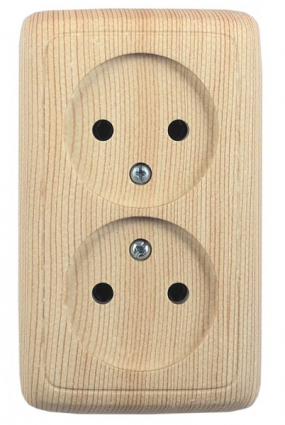 Фотография товара 'Hegel РА16-143-02 Розетка открытой установки, двухместная'