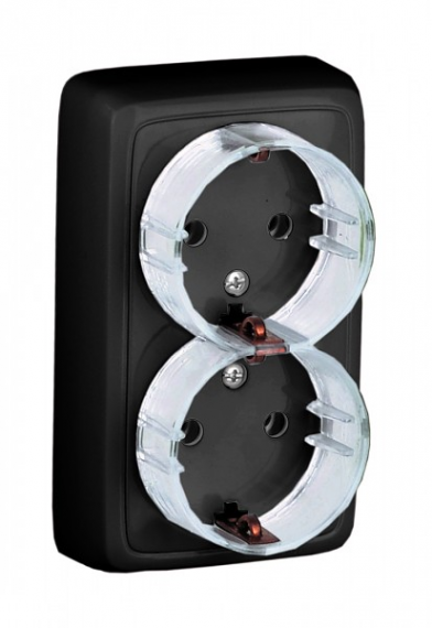 Фотография товара 'Hegel РА16-184-08 Розетка открытой установки, двухместная'