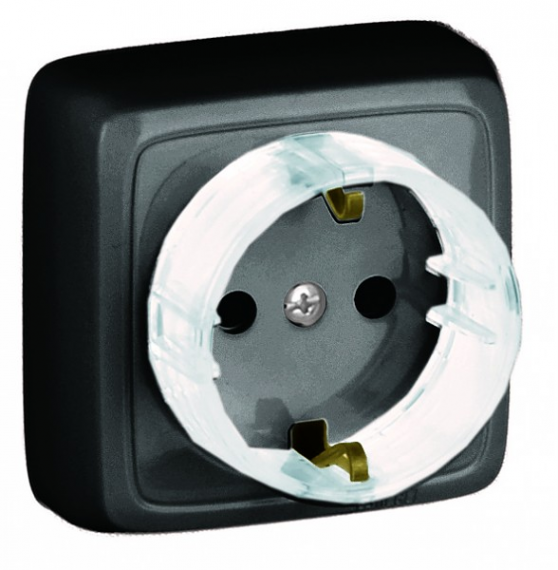 Фотография товара 'Hegel РА16-174-08 Розетка открытой установки, одноместная'