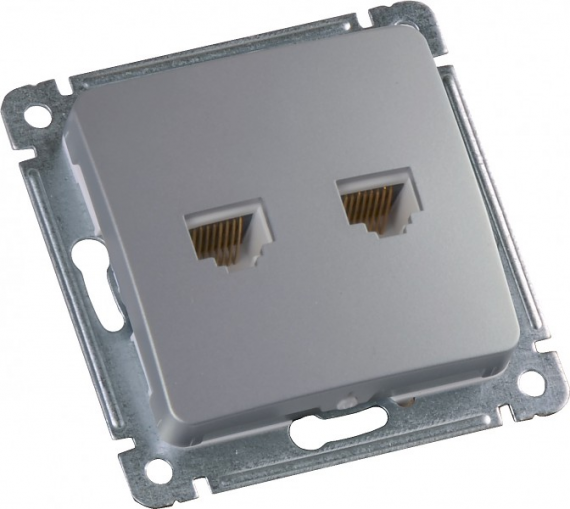 Фотография товара 'Hegel РСКТ-440-06 Розетка компьютерная и телефонная скрытой установки'