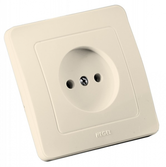 Фотография товара 'Hegel РС16-301-01 Розетка скрытой установки, одноместная'