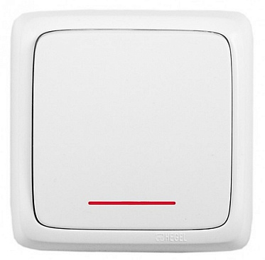 Фотография товара 'Hegel ВА16-164 Переключатель открытой установки, одноклавишный'