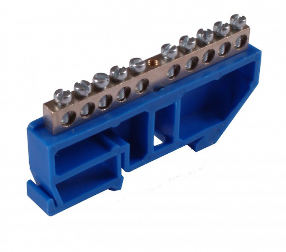 Фотография товара 'Hegel Шина _N_ 63.08.DIN Шина "N" на 8 присоединений 63А'