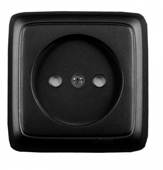 Фотография товара 'Hegel РА16-104-08 Розетка открытой установки, одноместная, со шторкой'