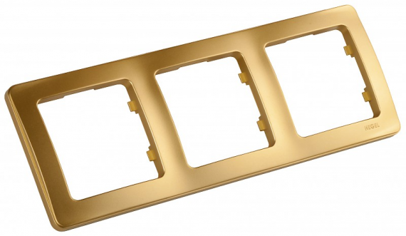 Фотография товара 'Hegel Р403-07 Рамка трёхместная, скрытой установки'