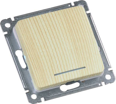 Фотография товара 'Hegel ВС10-432-02 Выключатель скрытой установки, одноклавишный'