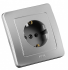 Фотография товара 'Hegel РС16-311-06 Розетка скрытой установки, одноместная, с заземляющим контактом'