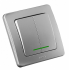 Фотография товара 'Hegel ВС16-352-06 Выключатель скрытой установки, двухклавишный'