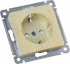 Фотография товара 'Hegel РС16-412-02 Розетка скрытой установки, одноместная, с заземляющим контактом'